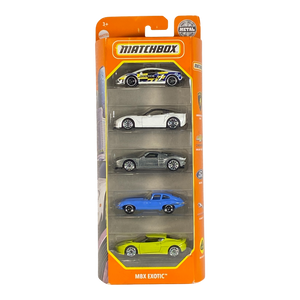 Matchbox MBX Exotic | 5 Pack Edition