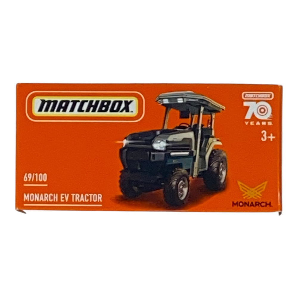 Matchbox Monarch EV Tractor - Power Grabs - 70 Years Series 69/100