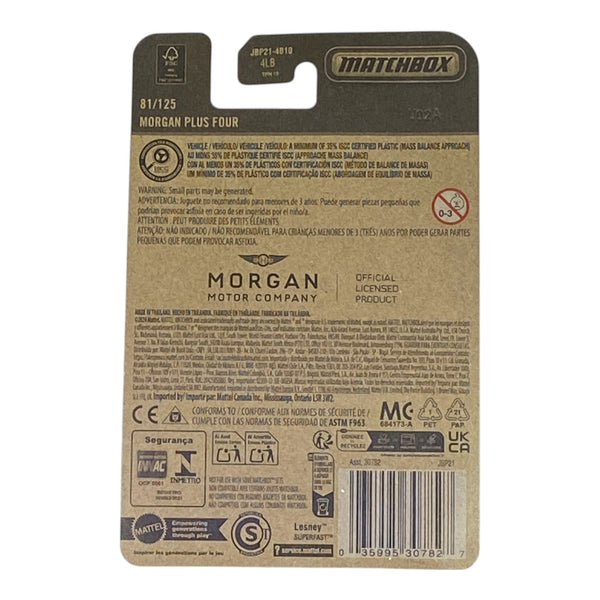 Matchbox Morgan Plus Four - 2025 Matchbox Series 81/125