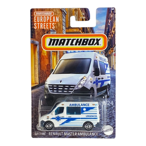 Matchbox Renault Master Ambulance | European Streets Series
