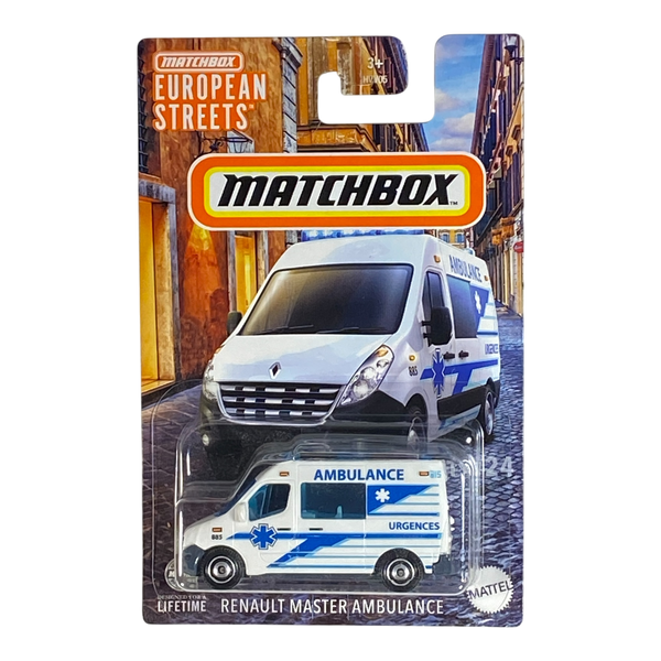 Matchbox Renault Master Ambulance | European Streets Series
