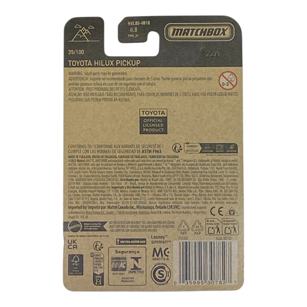 Matchbox Toyota Hilux Pickup - Matchbox Series 35/100