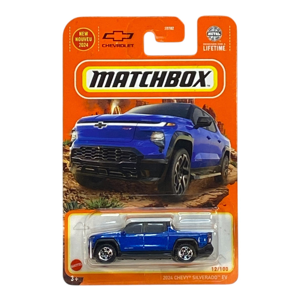 Collectors World Toys Matchbox 2024 Chevy Silverado EV - Matchbox Series 12/100