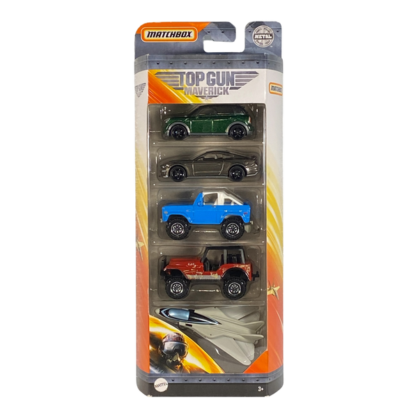 Matchbox Top Gun Maverick 5 Pack Vehicles - Echo Six Hobbies