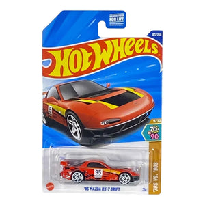 Collectors World Toys Hot Wheels '95 Mazda RX-7 Drift - '70s VS "90s Series 9/10