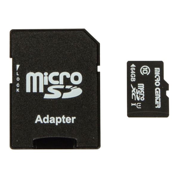 DSLRPros Micro Center 64GB Class 10 Micro SD Card — Storage & Memory