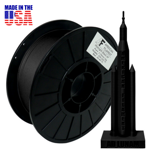Matte Black AF 1.75mm PLA+ Filament Made in the USA!