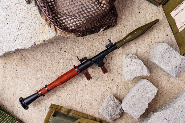 GoatGuns 1/3 Scale Die Cast RPG Model, Black — Diecast Replica Guns
