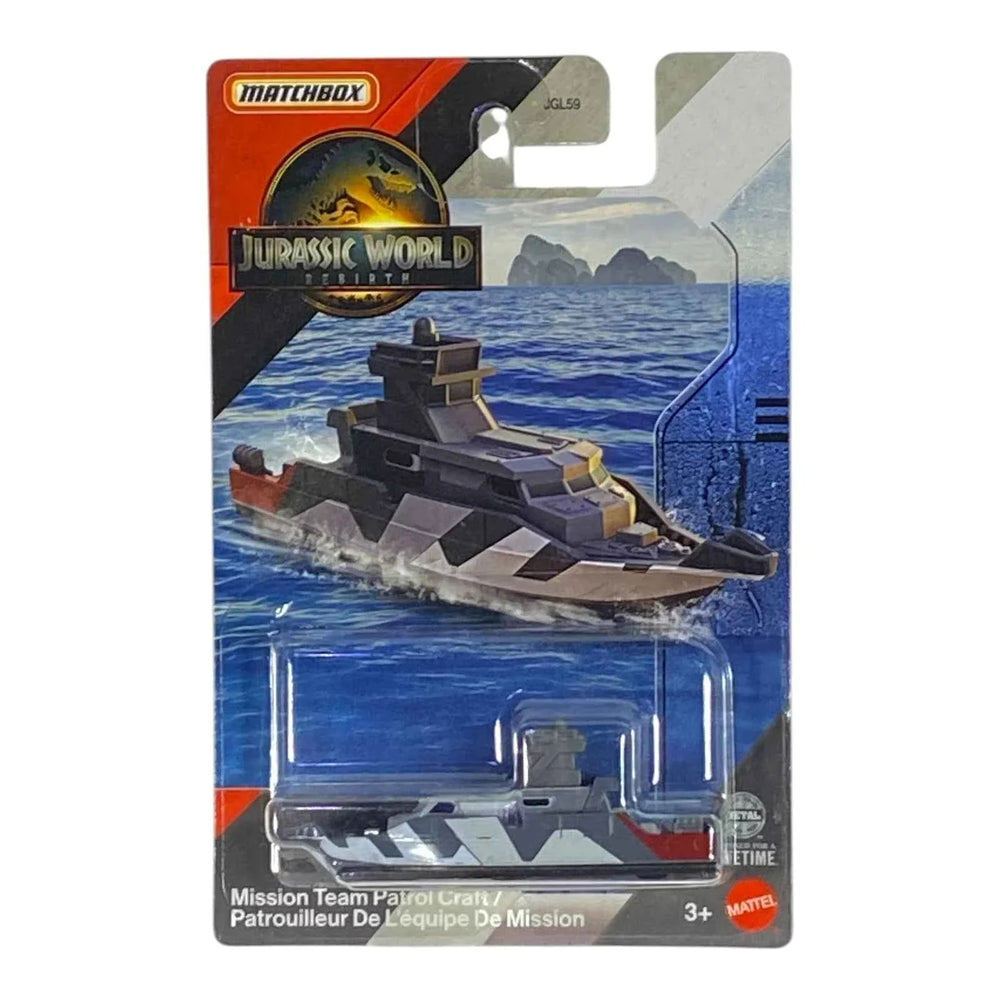 Jurassic World Matchbox Legacy Collection Vehicles Set of 3 - Echo Six Hobbies