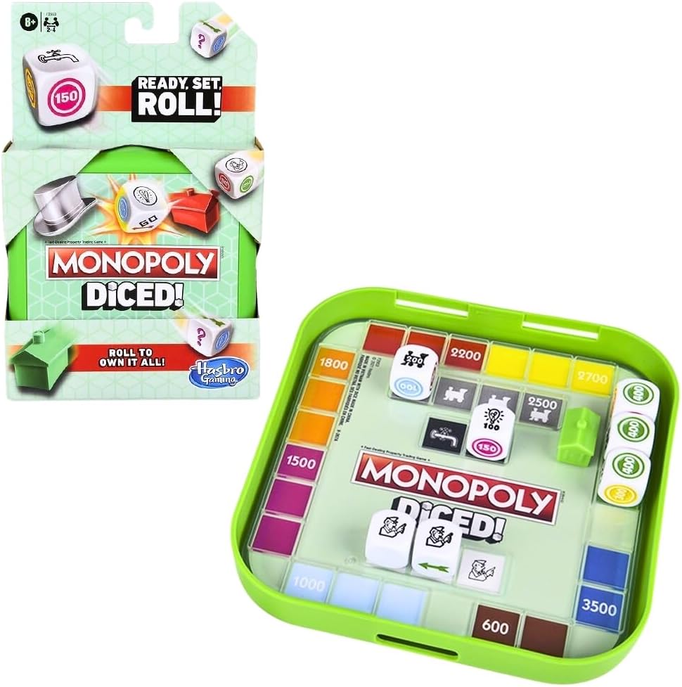 Little Shop of Magic Monopoly DICE Game — Board Game