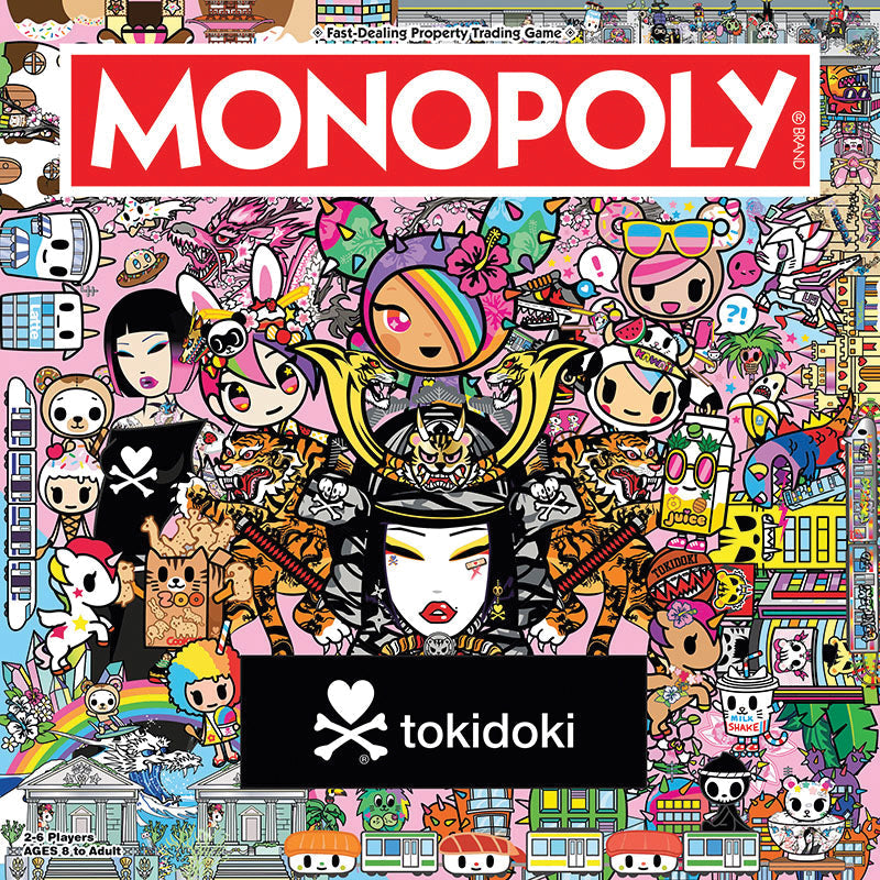Little Shop of Magic Monopoly Tokidoki — Board Game