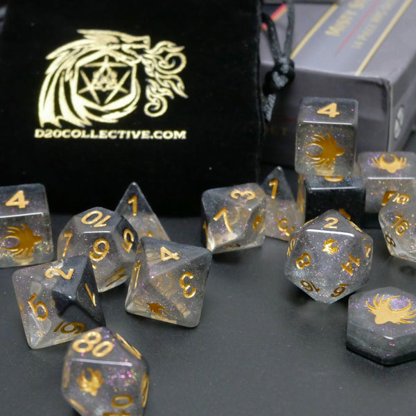 Mystery Stash - 7 Dice Set Bundle + 1 RPG Accessory