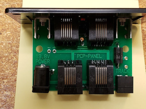 NCE 524-222 PCP Power Cab Connection Panel with Two Pin Track Plug