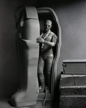 Little Shop of Magic NECA Universal Monsters: Ultimate Mummy (Black & White) — Toys and Collectible