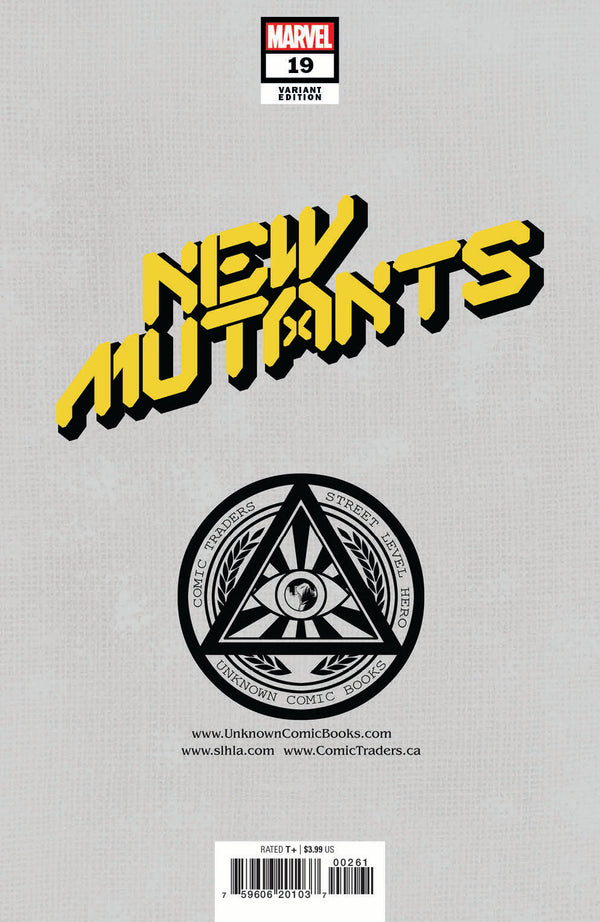 New Mutants #19 Unknown Comics David Nakayama Exclusive Var Gala (06/16/2021)
