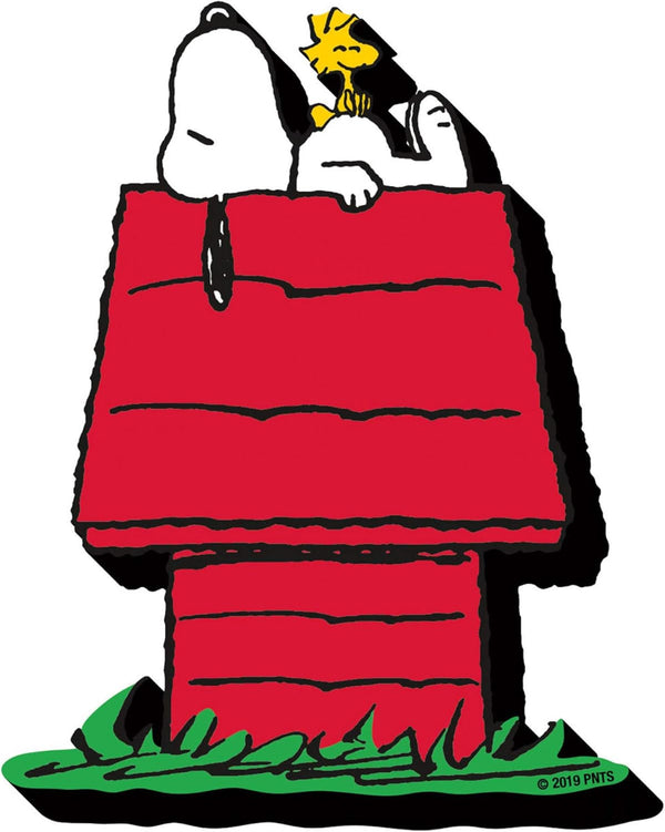 Little Shop of Magic Aquarius Magnets: Funky Chunky Magnet - Peanuts - Snoopy - Dog House — Toys and Collectible