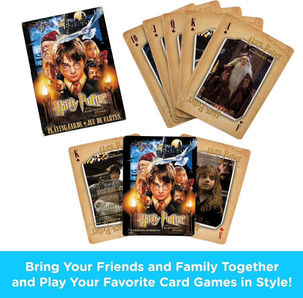 Little Shop of Magic Aquarius Playing Cards: Harry Potter - Sorcerer's Stone — Board Game