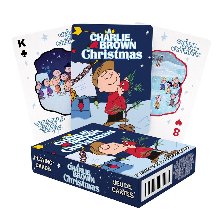 Little Shop of Magic Aquarius Playing Cards: Peanuts - A Charlie Brown Christmas — Board Game