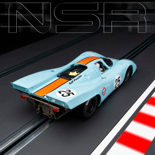 NSR Porsche 917K #25 Gulf 1000km Spa 1970 1/32 Slot Car NSR0417 0417