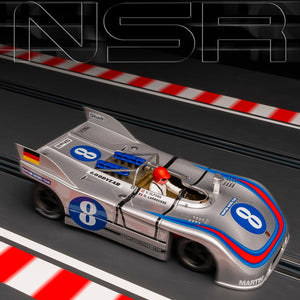 NSR Porsche 908/3 Martini Racing Targa Florio 1971 1/32 Slot Car NSR-0429