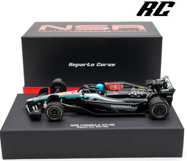 NSR FORMULA 22/26 SILVER ARROW #63 REPARTO CORSE Wood Track 1/32 Slot Car