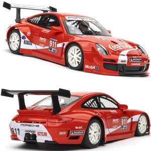 NSR Porsche 997 GT3 #911 Coca Cola Petit Le Mans 2019 1/32 Slot Car Anglewinder