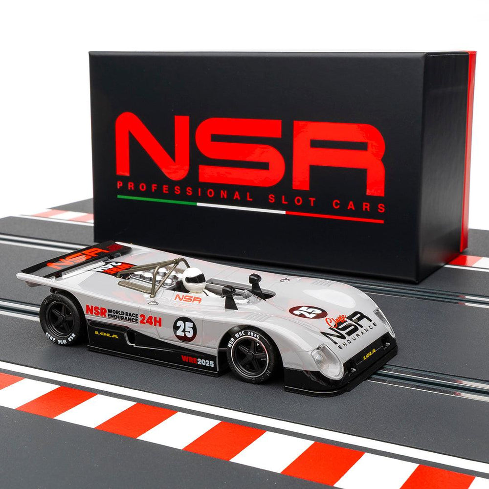PowerHobby NSR Lola T280 WRE 24H 2025 Limited Edition Grey 1/32 Slot Car NSR0536