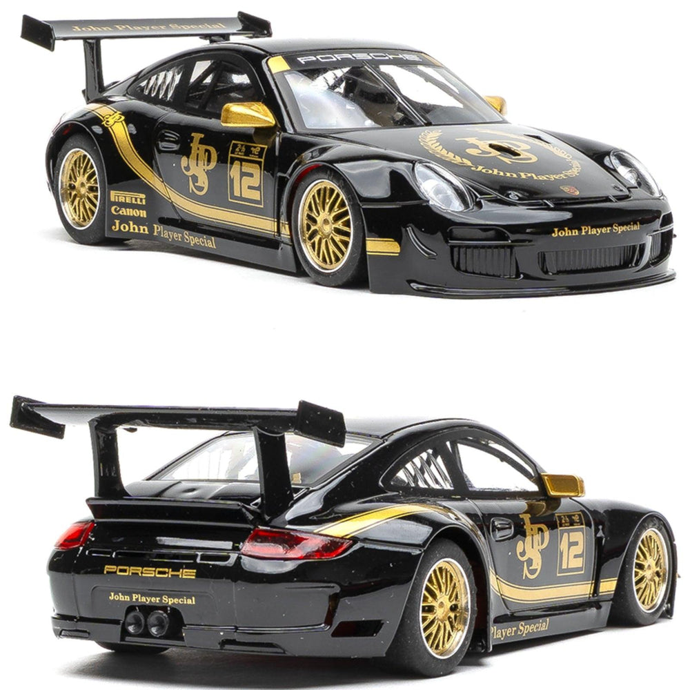 PowerHobby NSR Porsche 997 GT3 #12 John Player Special Anglewinder 1/32 Slot Car 0570AW