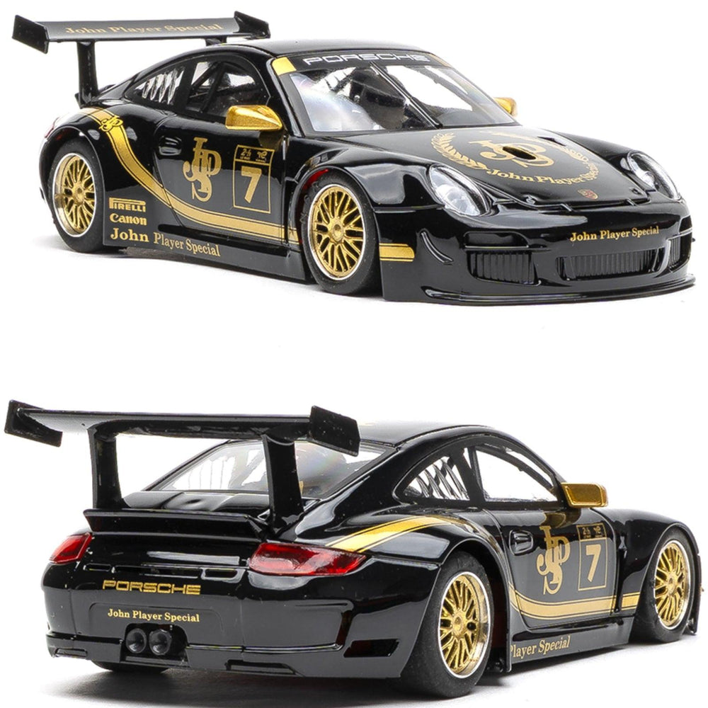 PowerHobby NSR Porsche 997 GT3 #7 John Player Special Sidewinder 1/32 Slot Car 0571SW