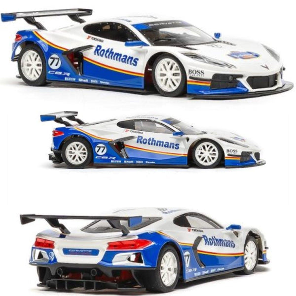 PowerHobby NSR Chevrolet Corvette C8R #77 Rothmans Sidewinder 1/32 Slot Car 0577SW