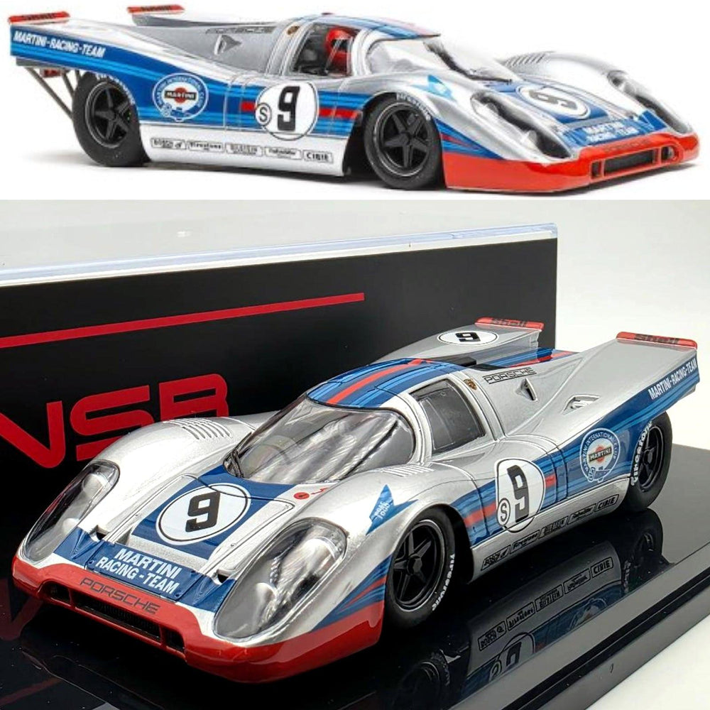 PowerHobby NSR Porsche 917K #9 Martini Brands Hatch 1000km 1971 1/32 Slot Car 0580