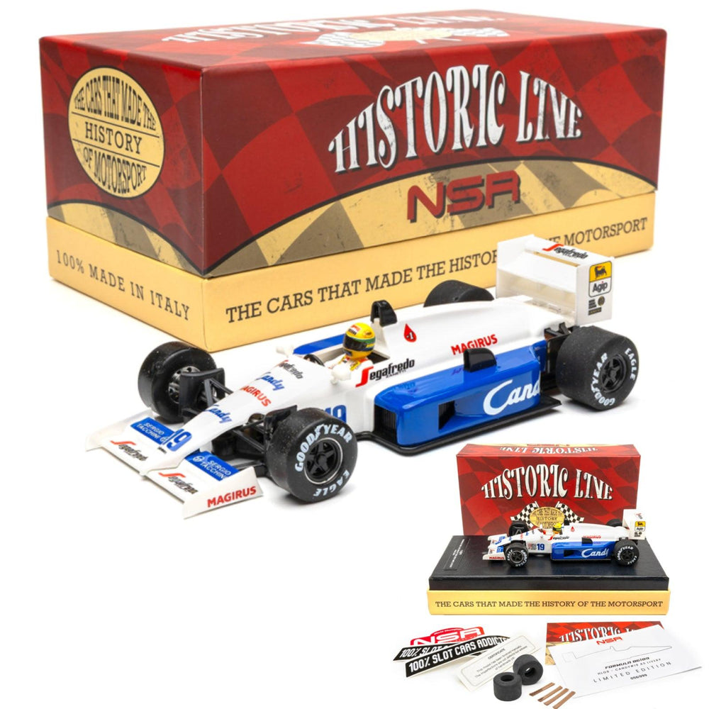 PowerHobby NSR Ayrton Senna Formula 86/89 Candy Historic Line HL09 1/32 Slot Car