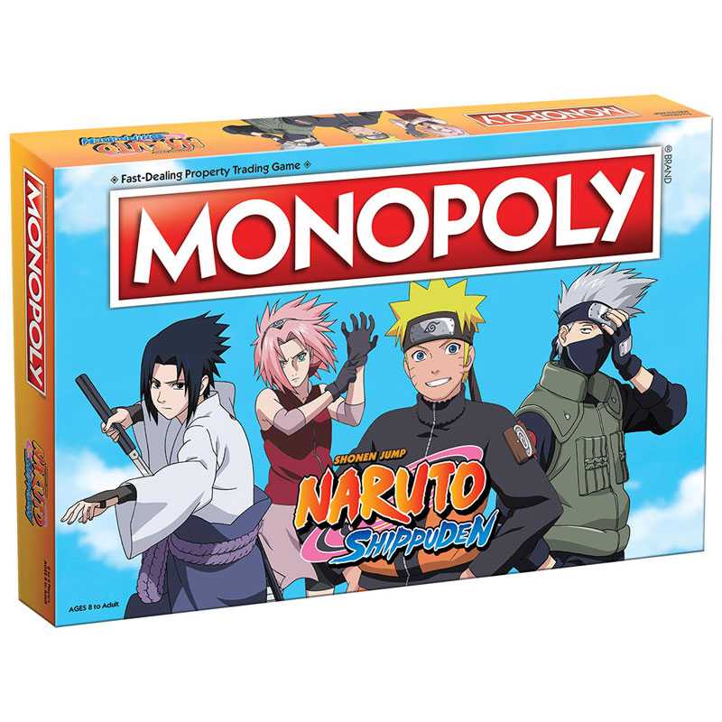 Little Shop of Magic MONOPOLY®: Naruto Shippuden — Board Game