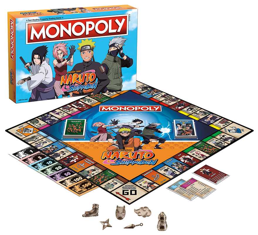 Little Shop of Magic MONOPOLY®: Naruto Shippuden — Board Game