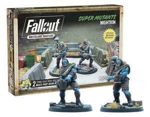 Little Shop of Magic Fallout: Wasteland Warfare - Super Mutants - Nightkin — Miniatures