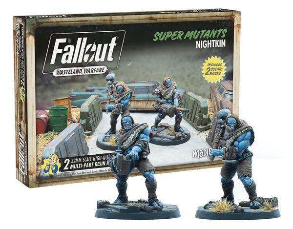 Little Shop of Magic Fallout: Wasteland Warfare - Super Mutants - Nightkin — Miniatures