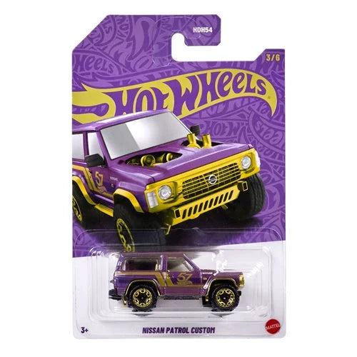 Hot Wheels Pearl and Chrome, Purple, 57th Anniversary Collection, 1:64 Scale Diecast Cars - Echo Six Hobbies