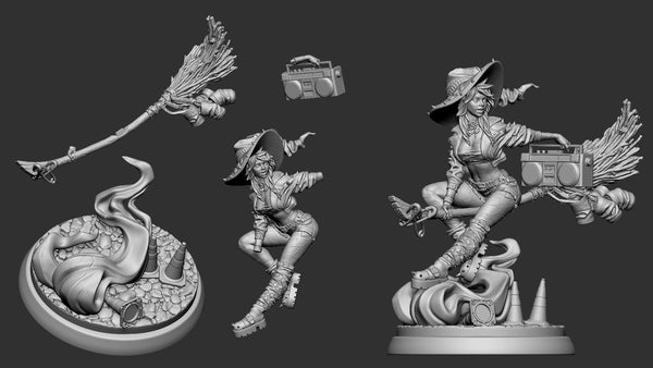Nitsa Riot – Witch Miniature & Bust