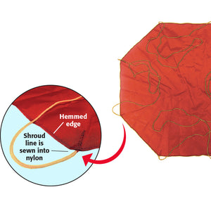 ESTES - 24" Nylon Rocket Parachute, Pro Series II