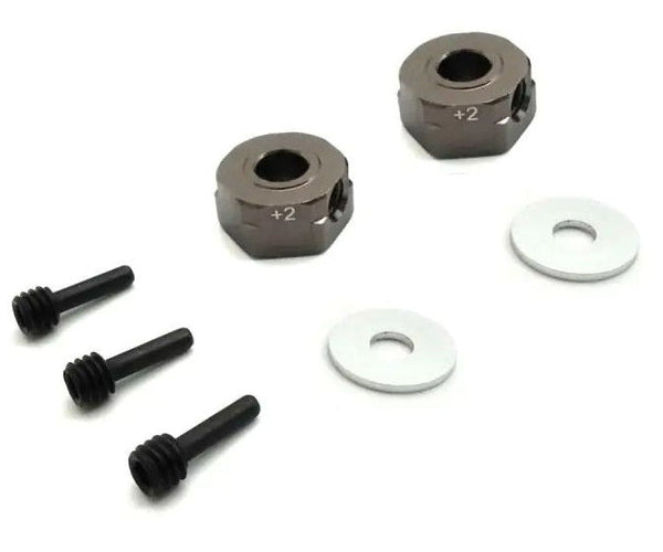 Kyosho KYOOTW127 1/10 Buggy WHEEL HUB Wide Set (2+1mm): Optim