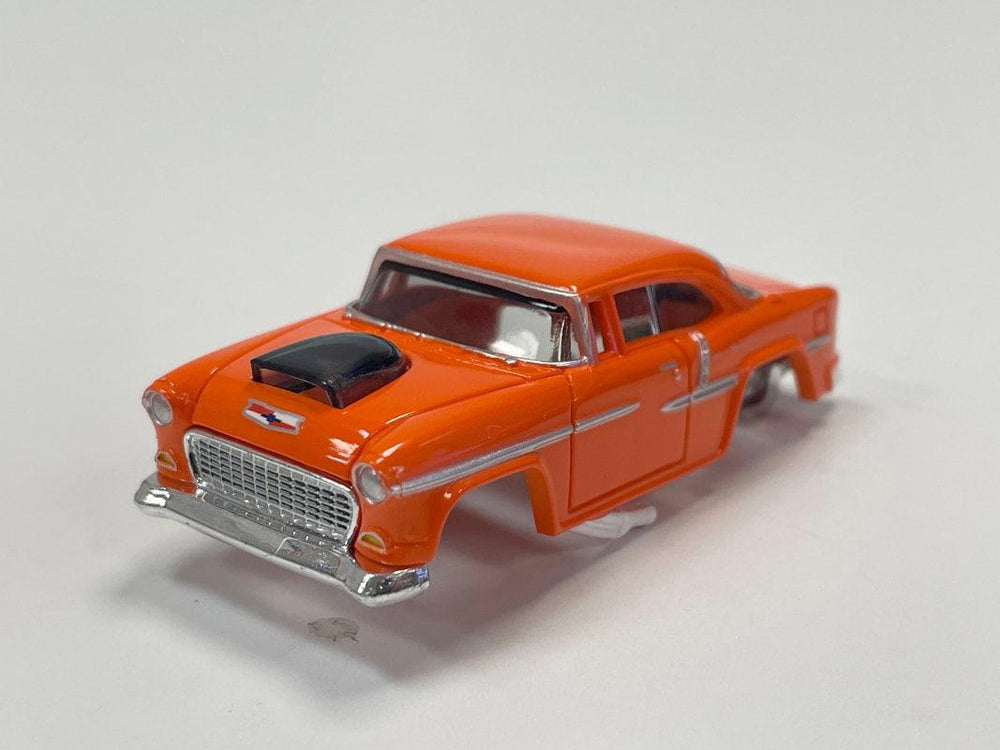 PowerHobby Auto World Exclusive 1955 Chevy AFX Xtraction Orange HO Slot Car Body