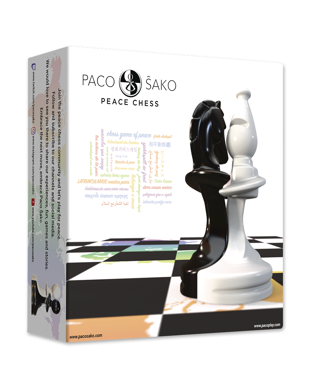 Little Shop of Magic Paco Sako - Peace Chess — Board Game