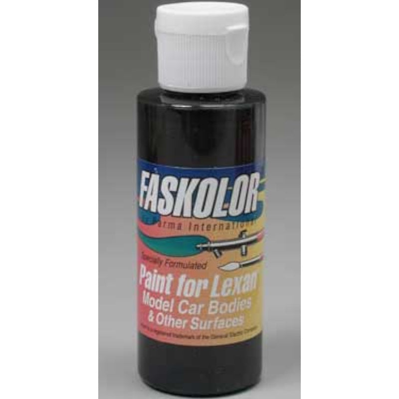 Parma PSE 40058 Faskolor Water Based Airbrush Paint Faspearl Black 2oz