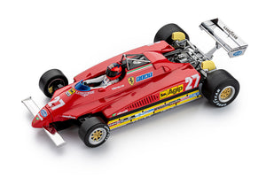 Policar Ferrari 126 C2 Belgian GP 1982 Gilles Villeneuve 1/32 Slot Car CW01 PCW01