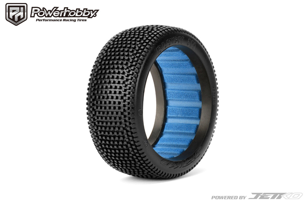 Powerhobby Block In 1/8 Buggy Tires (2) Ultra Soft