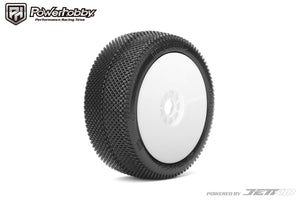Powerhobby Red Devil 1/8 Buggy Mounted Tires White (2) Super Soft