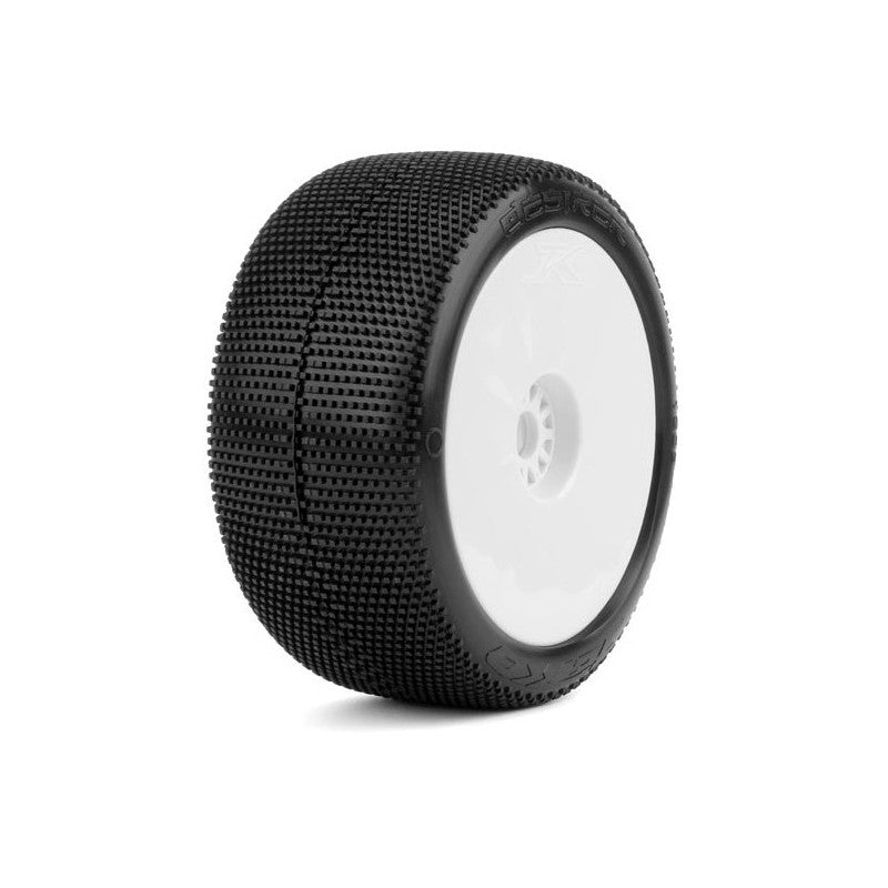 Powerhobby Desirer 1/8 Truggy Mounted Tires (2) Medium Soft