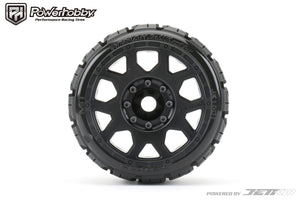 Powerhobby 1/8 SGT 3.8 Tomahawk Belted Mounted Tires (2) 17MM Low Profile