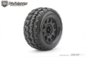 Powerhobby 1/8 MT 3.8 Tomahawk Belted Mounted Tires (2) 17MM