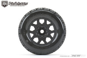 Powerhobby 1/8 MT 3.8 Tomahawk Belted Mounted Tires (2) 17MM